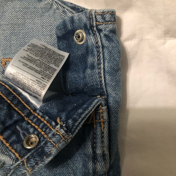 Adorable Old Navy baby girl denim jean overalls - Picture 3 of 7